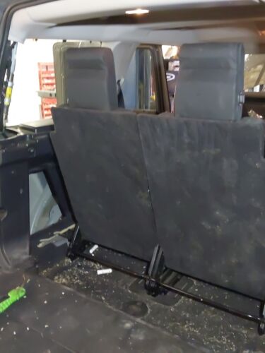 Land Rover Discovery 4 - 3rd Row Rear Seats - Black cloth