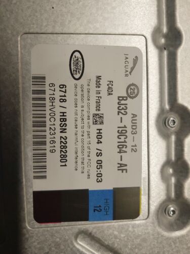 LAND ROVER DISCOVERY 4 & RANGE ROVER SPORT MID HIGH AMP AMPLIFIER BJ32-19C164-AF