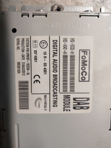 LAND ROVER RANGE ROVER SPORT DISCOVERY 4 DAB MODULE 6H52-19C032-AH